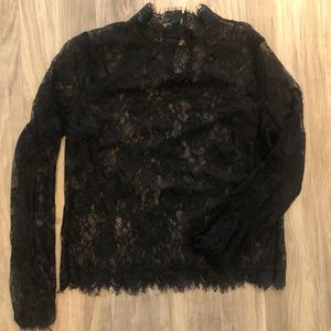 Forever 21 Mesh Lace Top ✨